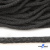 Шнур плетеный d-6 мм круглый, 70% хлопок 30% полиэстер, уп.90+/-1 м, цв.1088-т.серый - купить в Нижневартовске. Цена: 594 руб.