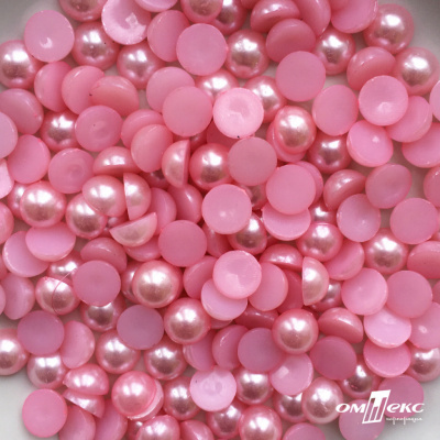 0404-5146В-Полубусины пластиковые круглые "ОмТекс", 10 мм, (уп.50гр=175+/-3шт), цв.101-св.розовый - купить в Нижневартовске. Цена: 64.11 руб.