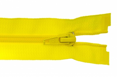 Спиральная молния Т5 131, 90 см, автомат, цвет жёлтый - купить в Нижневартовске. Цена: 14.20 руб.