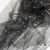 Сетка Фатин Глитер Спейс, 12 (+/-5) гр/м2, шир.150 см, 16-167/черный - купить в Нижневартовске. Цена 184.03 руб.