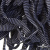 Шнурки #107-07, плоские 130 см, двухцветные цв.серый/чёрный - купить в Нижневартовске. Цена: 23.03 руб.
