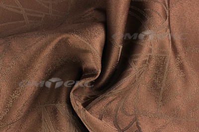 Портьерная ткань BARUNDI (290см) col.8 шоколад - купить в Нижневартовске. Цена 528.28 руб.