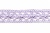 Тесьма кружевная 0621-1855, шир. 18 мм/уп. 20+/-1 м, цвет 107-фиолет - купить в Нижневартовске. Цена: 466.97 руб.