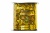 Пайетки "ОмТекс" на нитях, SILVER SHINING, 6 мм F / упак.91+/-1м, цв. 48 - золото - купить в Нижневартовске. Цена: 356.19 руб.