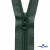 Спиральная молния Т5 890, 80 см, автомат, цвет т.зелёный - купить в Нижневартовске. Цена: 16.61 руб.