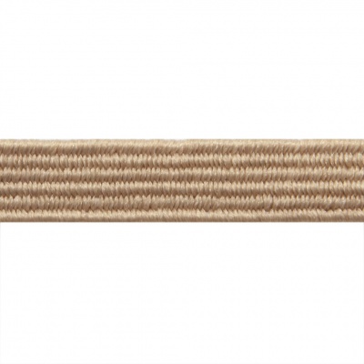 Резиновые нити с текстильным покрытием, шир. 6 мм ( упак.30 м/уп), цв.- 97-бежевый - купить в Нижневартовске. Цена: 152.05 руб.