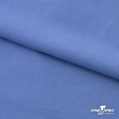 Трикотажное полотно Джерси Понте-де-Рома, 95% / 5%, 150 см, 290гм2, цв. серо-голубой, м - купить в Нижневартовске. Цена 297 руб.