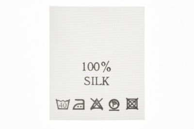 Состав и уход 100% Silk 200 шт - купить в Нижневартовске. Цена: 232.29 руб.