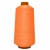 Нитки текстурированные некручёные 457, намот. 15 000 м, цвет оранжевый - купить в Нижневартовске. Цена: 204.10 руб.