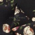 Плательная ткань "Фламенко" 3.1, 80 гр/м2, шир.150 см, принт растительный - купить в Нижневартовске. Цена 239.03 руб.