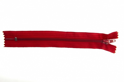 Спиральная молния Т5 820, 18 см, автомат, цвет красный - купить в Нижневартовске. Цена: 8.41 руб.