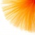 Фатин матовый 16-127, 12 гр/м2, шир.300см, цвет оранжевый - купить в Нижневартовске. Цена 96.31 руб.