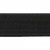 Резинка 25 мм Тканая, 13,75 гр/п.м, (бобина 25 +/-0,5 м) - черная  - купить в Нижневартовске. Цена: 11.67 руб.