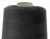 Швейные нитки (армированные) 28S/2, нам. 2 500 м, цвет чёрный - купить в Нижневартовске. Цена: 139.91 руб.