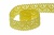 Тесьма кружевная 0621-1059, шир. 20 мм/уп. 20+/-1 м, цвет 017-жёлтый - купить в Нижневартовске. Цена: 507.67 руб.