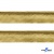 Кант атласный 136, шир. 12 мм (в упак. 65,8 м), цвет золото - купить в Нижневартовске. Цена: 433.08 руб.