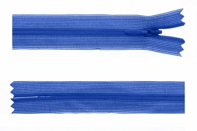 Молния потайная Т3 260, 60 см, капрон, цвет голубой - купить в Нижневартовске. Цена: 10.24 руб.