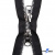 Молнии металл ТИТАН, звено никель т-8 (2 сл), разъемные 90 см - черные "ОмТекс" - купить в Нижневартовске. Цена: 162.99 руб.