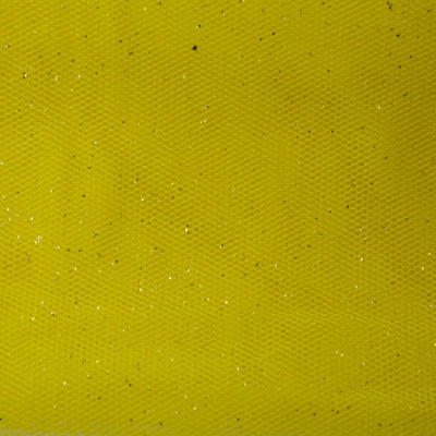 Сетка Глиттер, 24 г/м2, шир.145 см., желтый - купить в Нижневартовске. Цена 117.24 руб.